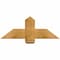 Ekena Millwork Eugene Rough Sawn Timber Gable Bracket, Western Red Cedar, 36"W x 13"H x 2"D x 6"F, 9/12 Pitch GBW036X13X0206EUG00RWR - alternate 1